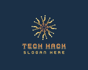 Tech Artificial Intelligence logo design