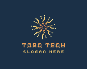 Tech Artificial Intelligence logo design