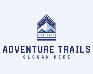 Travel Mountain Resort logo design