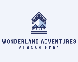 Travel Mountain Resort logo design