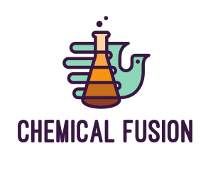 Chemistry - Science Lab Bird logo design