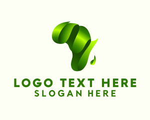 Savannah - Abstract Green Africa logo design