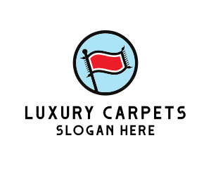Carpet - Carpet Rug Flag logo design