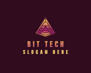 Tech Pyramid Firm logo design