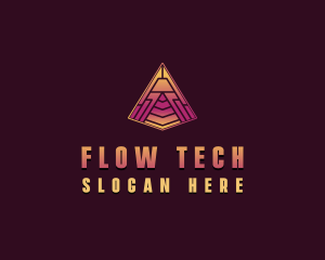 Tech Pyramid Firm logo design