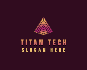 Tech Pyramid Firm logo design