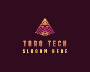 Tech Pyramid Firm logo design