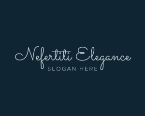 Elegant Feminine Wordmark logo design