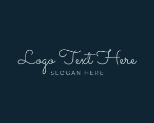 Eyelash Artist - Elegant Feminine Wordmark logo design