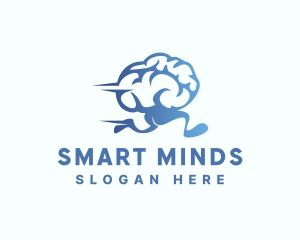 Sprinting Creative Mind logo design