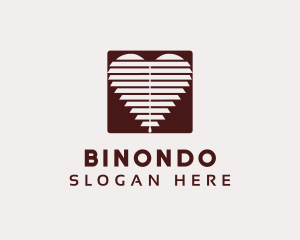 Installation - Heart Blinds Installation logo design