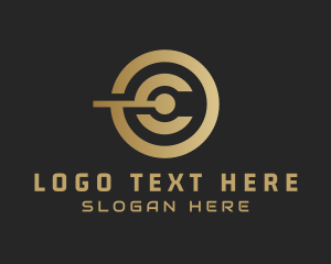 Application - Cryptocurrency Letter C logo design