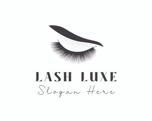 Beauty Eyelash Extension logo design