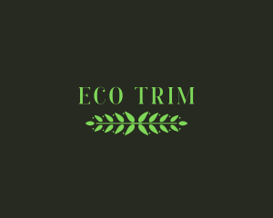 Eco Nature Leaf logo design