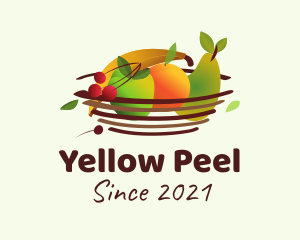 Banana - Colorful Fruit Basket logo design