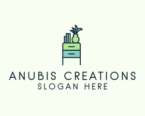 Room Drawer Furniture logo design