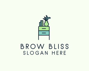 Room Drawer Furniture logo design