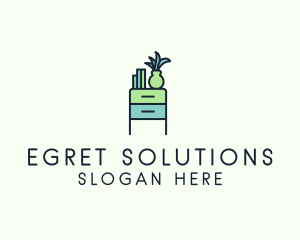 Room Drawer Furniture logo design