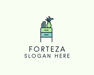 Room Drawer Furniture logo design