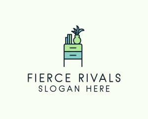 Room Drawer Furniture logo design