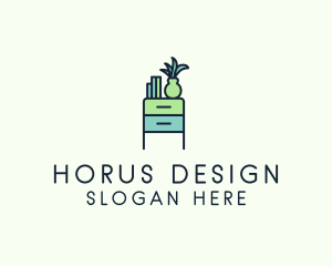 Room Drawer Furniture logo design