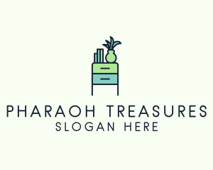 Room Drawer Furniture logo design