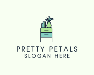 Room Drawer Furniture logo design