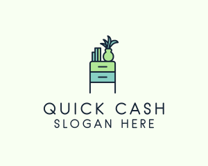 Room Drawer Furniture logo design