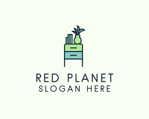 Room Drawer Furniture logo design