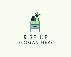 Room Drawer Furniture logo design