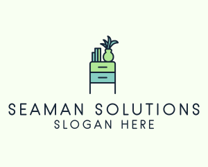 Room Drawer Furniture logo design