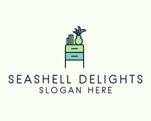 Room Drawer Furniture logo design