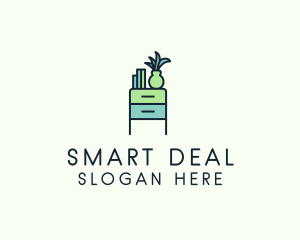 Room Drawer Furniture logo design