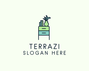 Room Drawer Furniture logo design