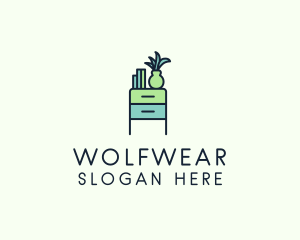 Room Drawer Furniture logo design