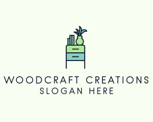 Room Drawer Furniture logo design