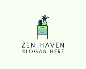 Room Drawer Furniture logo design