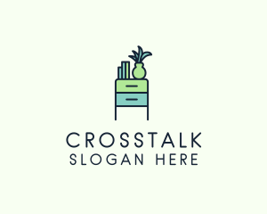 Room Drawer Furniture logo design