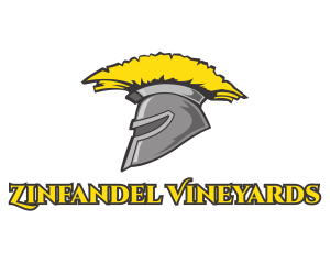 Spartan Yellow Helmet logo design