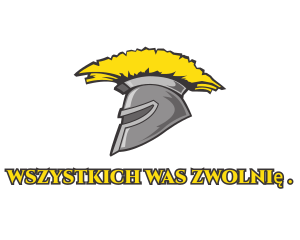 Sparta - Spartan Yellow Helmet logo design
