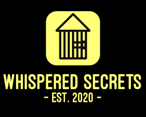 Secret - Prison House Cage logo design
