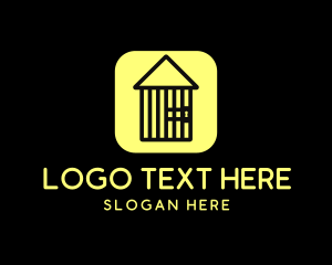 Cage - Prison House Cage logo design