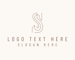 Monoline - Generic Business Letter S logo design