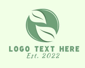 Ecological - Organic Wellness Herb logo design