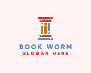 Book - Education Learning Pillar Books logo design