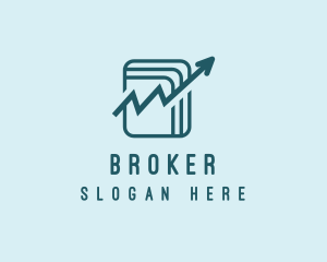 Stock Market Broker logo design