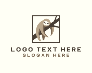 Sleeping Sloth Sanctuary Logo