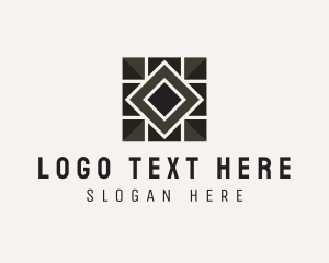 Floor Tile Pattern Logo