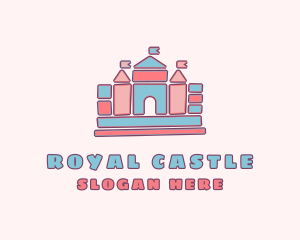 Castle - Kindergarten Castle Toy logo design