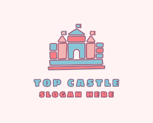 Kindergarten Castle Toy logo design